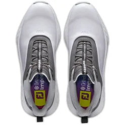 FJ Quantum Golf Shoes White/Grey/Silver