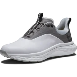 FJ Quantum Golf Shoes White/Grey/Silver