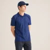 Golf AOP Tech Camo Polo Blue