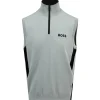 Golf Quarter Zip Gilet Open Green