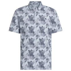 Go-To Printed Polo Wonder Blue/Navy
