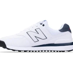 574 Greens v2 Waterproof Spikeless Golf Shoes White/Blue