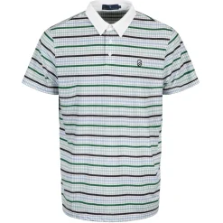 Grid Polo Bright White