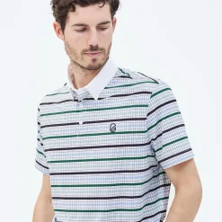 Grid Polo Bright White