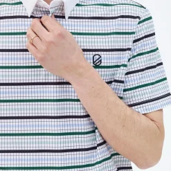 Grid Polo Bright White