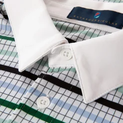 Grid Polo Bright White