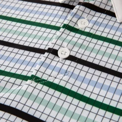 Grid Polo Bright White