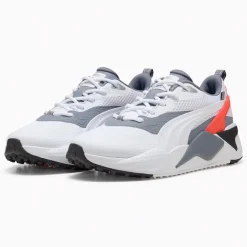 GS-X Efekt Golf Shoes Puma White/Grey Tile/Red Blast