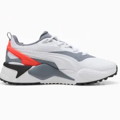 GS-X Efekt Golf Shoes Puma White/Grey Tile/Red Blast