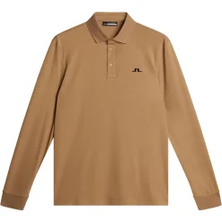 Gustaf LS Regular Fit Polo Tigers Eye