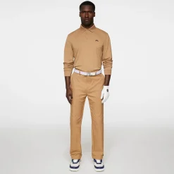 Gustaf LS Regular Fit Polo Tigers Eye