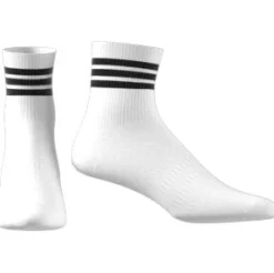 Half Crew 3-Stripes Socks White