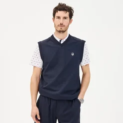 Haze V-Neck Gilet Faded Navy
