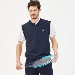 Haze V-Neck Gilet Faded Navy