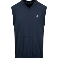 Haze V-Neck Gilet Faded Navy