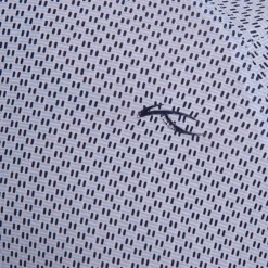 Hollow Pima Polo Powder Blue/Atlanta Blue