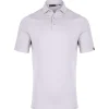 Hollow Pima Polo White