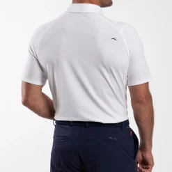 Hollow Pima Polo White