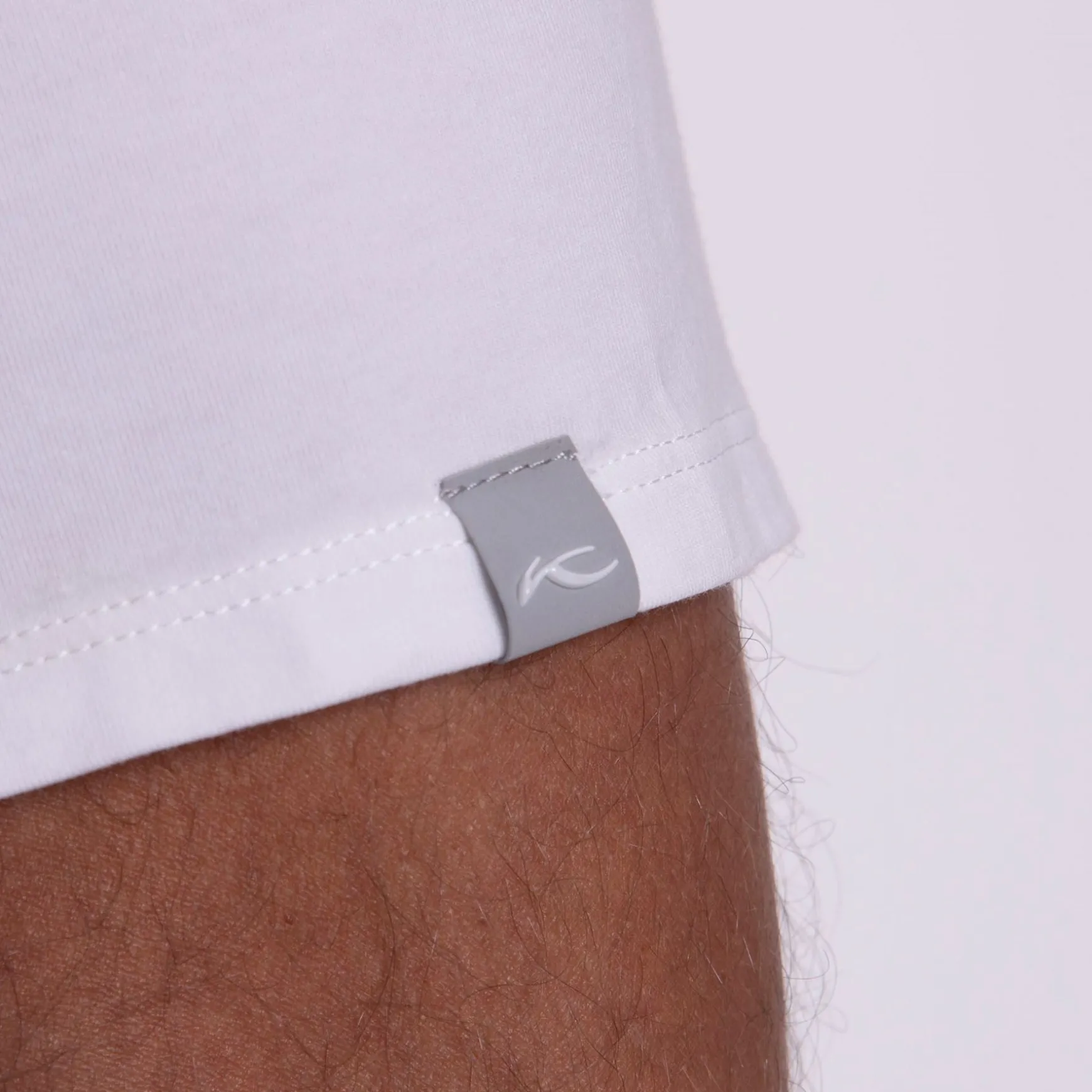 Hollow Pima Polo White