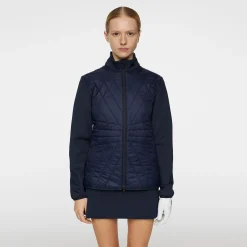 Holma Quilt Hybrid Jacket JL Navy