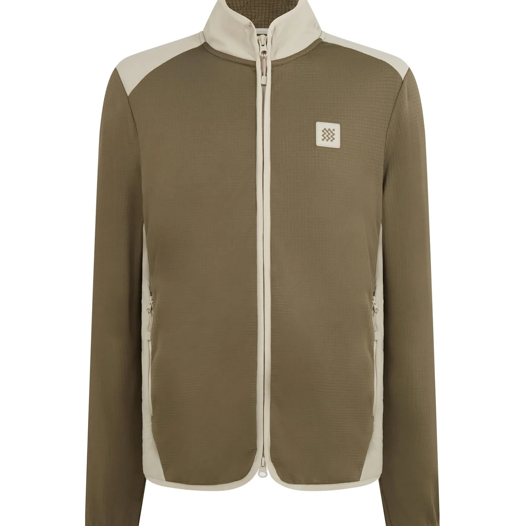 Hybrid Fleece Mid Layer Olive