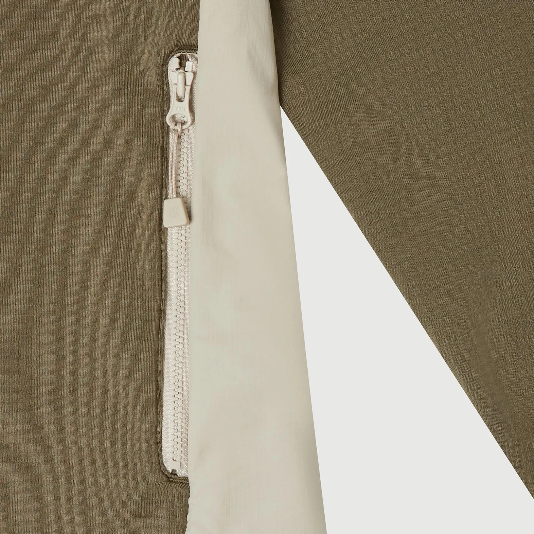 Hybrid Fleece Mid Layer Olive