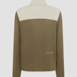 Hybrid Fleece Mid Layer Olive