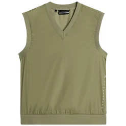 Hybrid Windbreaker Gilet Oil Green