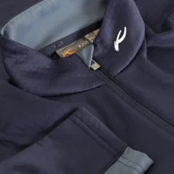 Hydraulic Half Zip Mid Layer Atlanta Blue