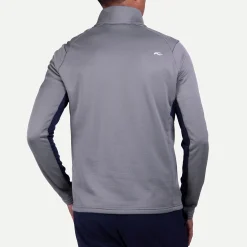 Hydraulic Half Zip Mid Layer Pewter