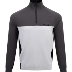 Hydro 1 Quarter Zip Mid Layer Light Grey