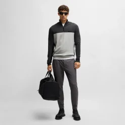 Hydro 1 Quarter Zip Mid Layer Light Grey