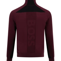 Hydro Quarter Zip Mid Layer Medium Red