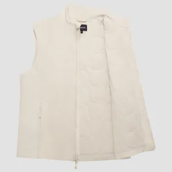Insulated Course Gilet Ivory
