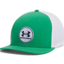 Iso-Chill Drive Low Stretch Fit Hat Team Green/Midnight Navy