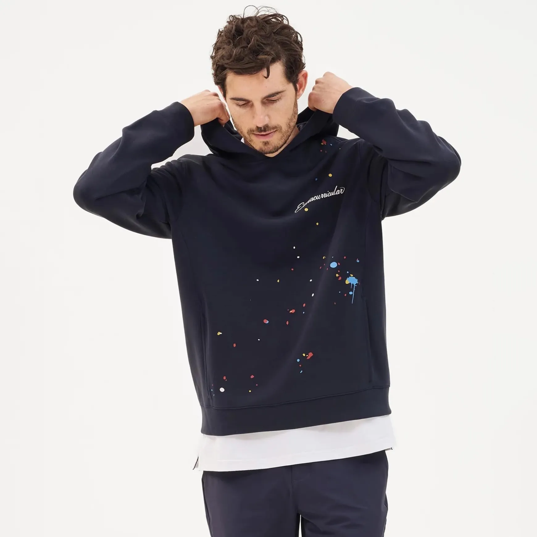 Jackson Hoodie Navy Blazer