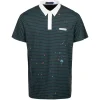 Jackson Polo Eden Green Stripe