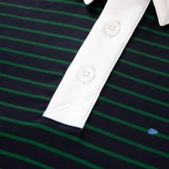 Jackson Polo Eden Green Stripe