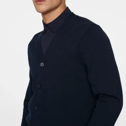 Jarred Knitted Cardigan JL Navy