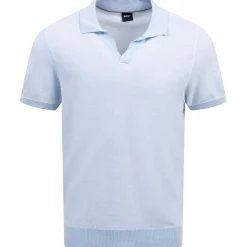 Jianluca Cotton Polo Light Blue