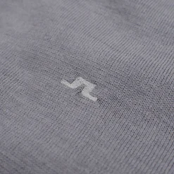 Kian Zipped Golf Sweater Grey Melange