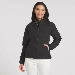 Kyley Quilted Jacket Puma Black