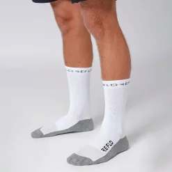 Lanao Crew Socks 2 Pack White/Grey