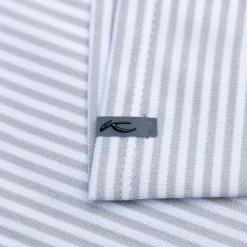 Lee Stripe Stretch Polo Alloy/White