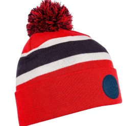 Leighton INTERFACE-1 Beanie Navy/Red/White