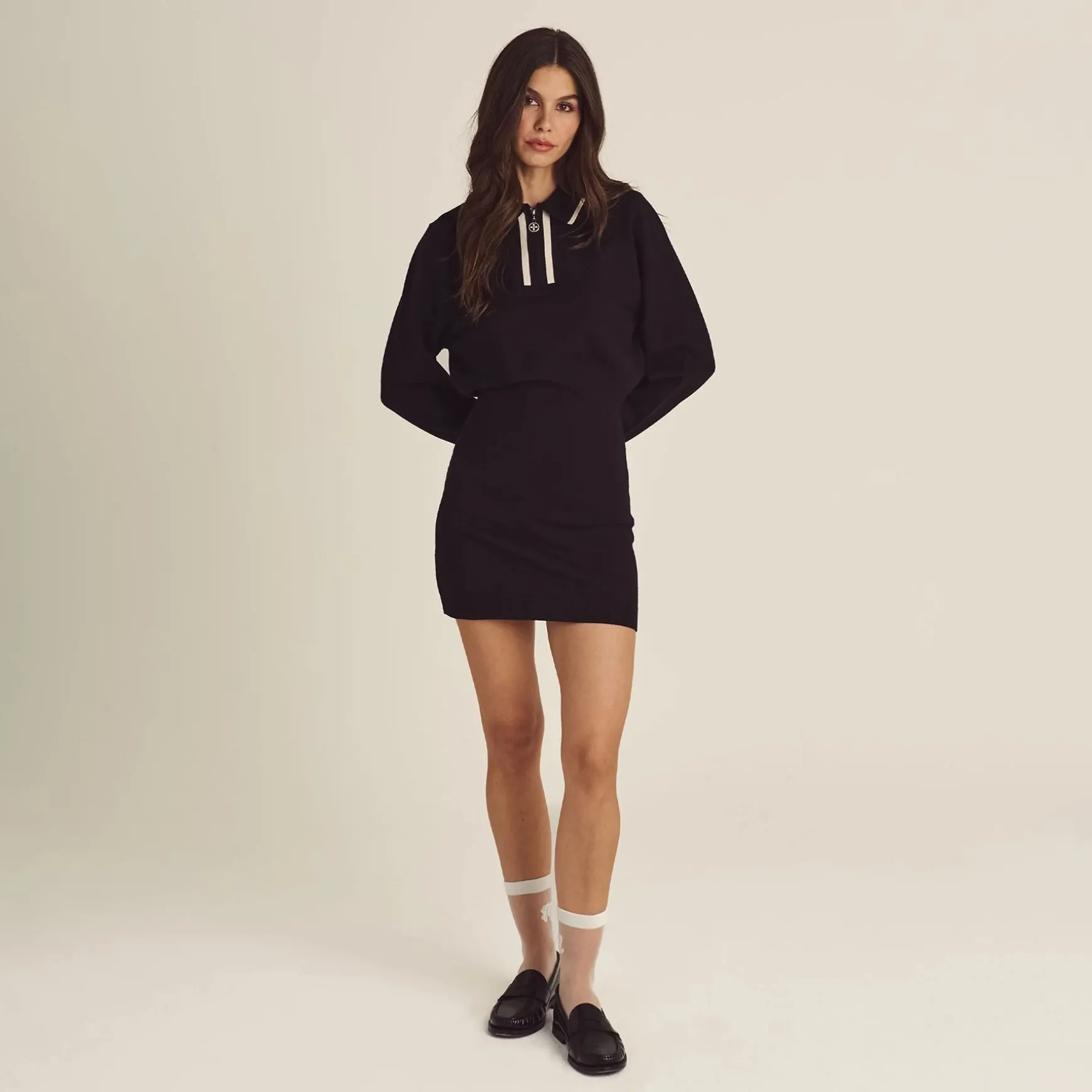 Lya Knit Dress Black