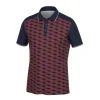 Marlon VENTIL8+ Polo Navy/Red
