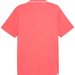 MATTR Elevated Solid Polo Peach Frost