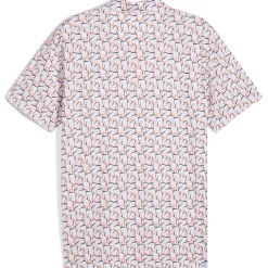 MATTR Paradise Polo White Glow/Sunny Yellow