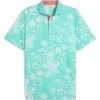 MATTR Rose Polo Aquatic/Peaceful Blue